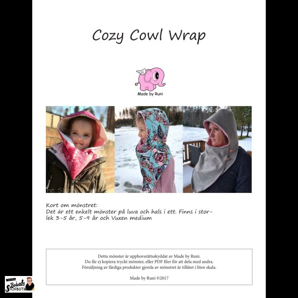 Cozy cowl wrap