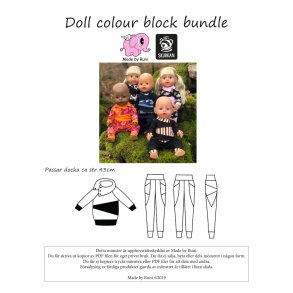 Doll colour black bundle