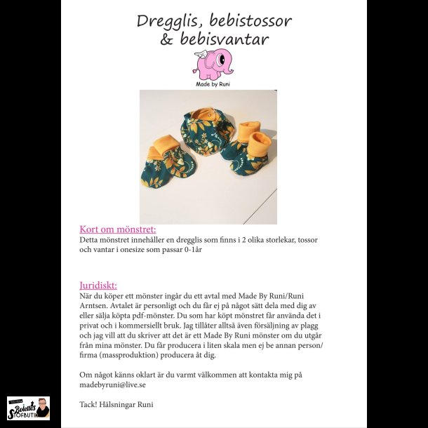 Dregglis, bebistossor og bebisvantar
