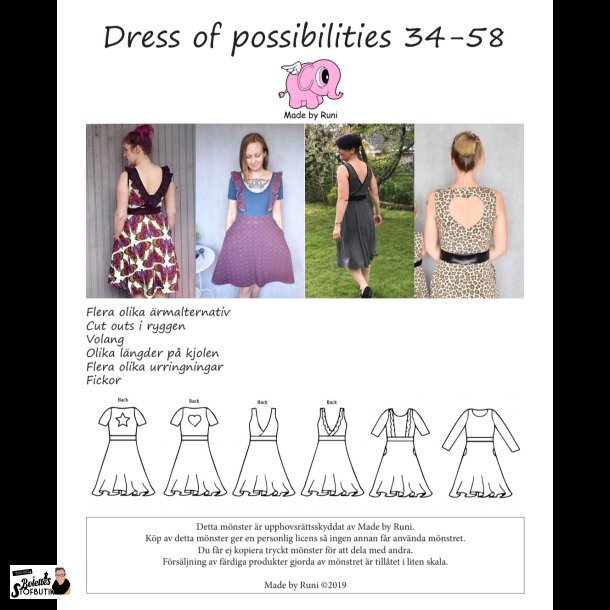 Dress of possibilities adult