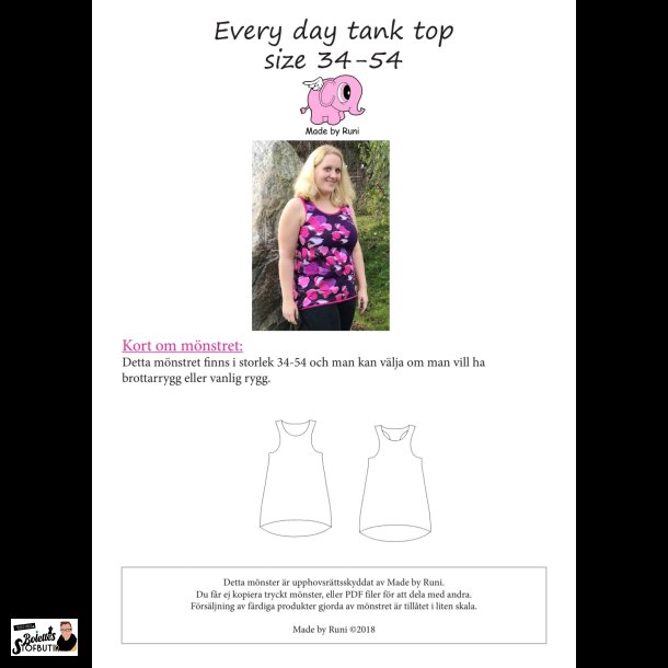 Every day tank top woman