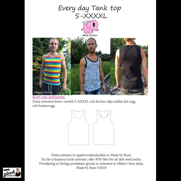 Every day tank top male
