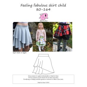 Feeling fabulous skirt child