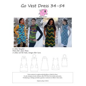 Go vest dress adult 