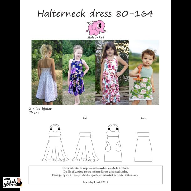 Halterneck dress child