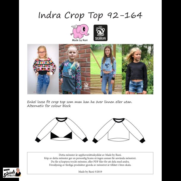 Indra crop top child