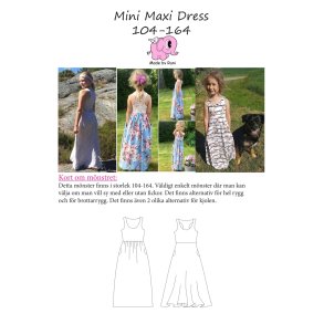 Mini maxi dress