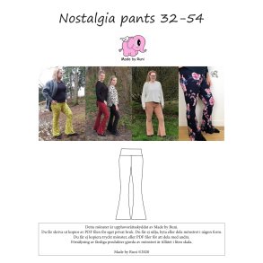 Nostalgia pants adult 