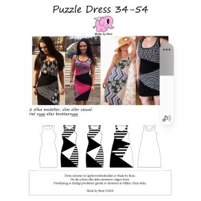 Puzzle dress adult 