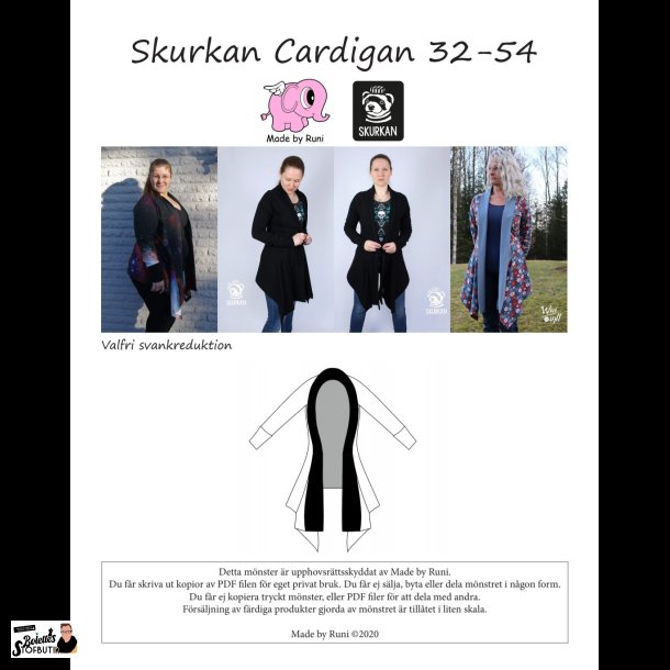 Skurkan cardigan adult 
