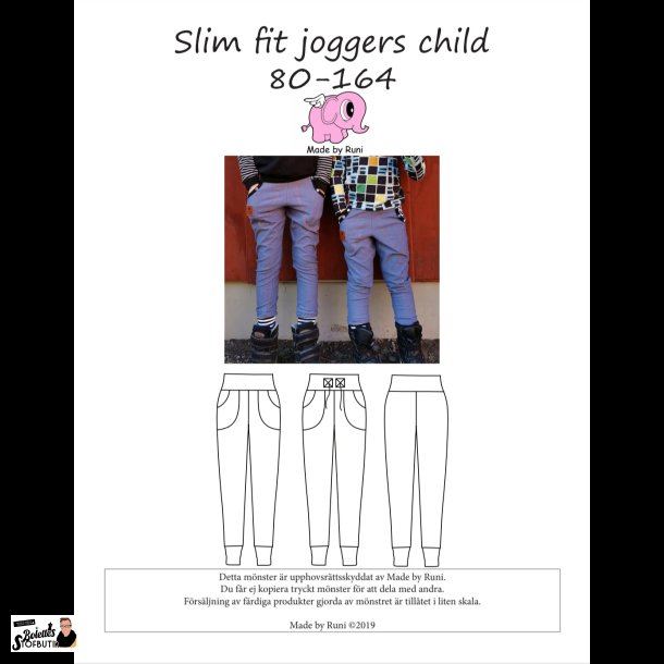 Slim fit joggers child