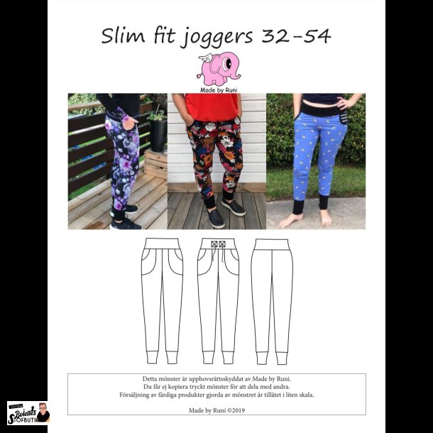 Slim fit joggers woman