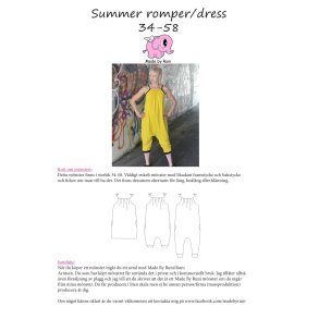 Summer romper/dress adult 