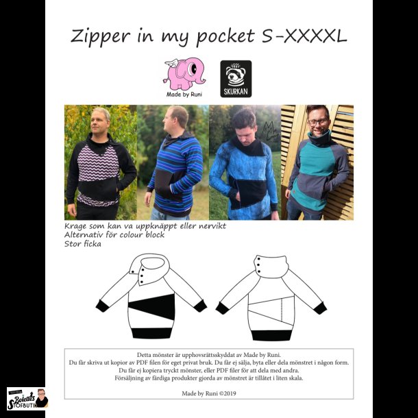 Zipper in my pocket male