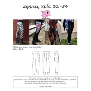 Zippety split woman