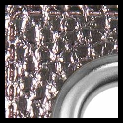 Snre huller i imiteret lder firkantet