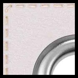 Snre huller i imiteret lder firkantet