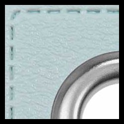 Snre huller i imiteret lder firkantet