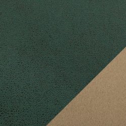 Imiteret ruskind i petrol