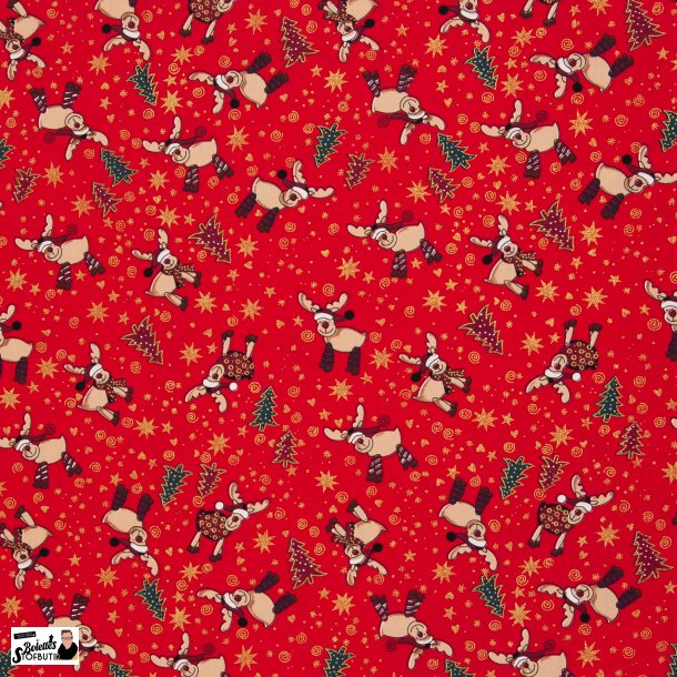 Rudolf fast bomulds stof