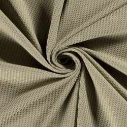 Vaffel bomulds jersey