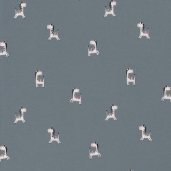 Sm zebra bomulds jersey