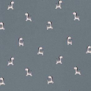 Sm zebra bomulds jersey