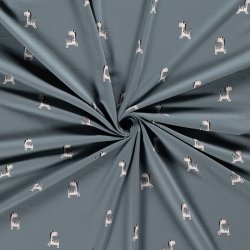 Sm zebra bomulds jersey