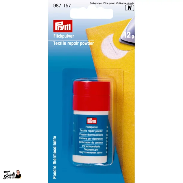 Textile repair powder