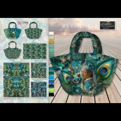 Pfugl og pige taske panel