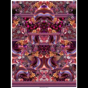 Blomster og mnster panel