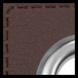 Snre huller i imiteret lder firkantet