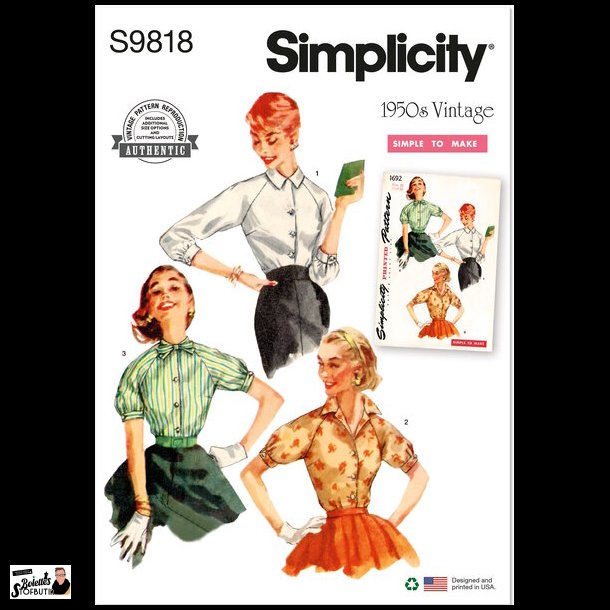 Simplicity 9818-H5