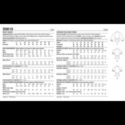 Simplicity 9818-H5