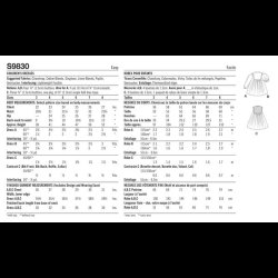 Simplicity 9830-A