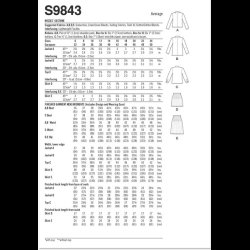 Simplicity 9843-H5