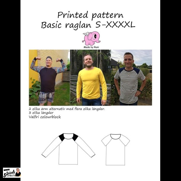 Basic raglan male