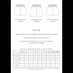 Boxershorts med og uden gylp 3002