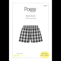 Boxershorts med og uden gylp 3002