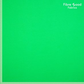 Grn bomuld med let strk