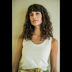 Mint farvet ribjersey