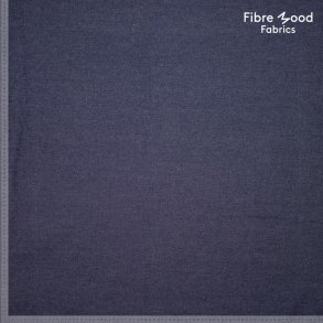 Denim washed dark blue bomuld