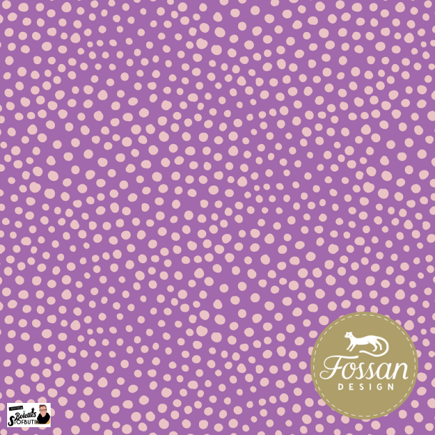 Stone dots lilla