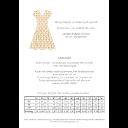 Kjole med 1/2 sol 1017