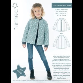 Quiltet b�rnejakke 33500
