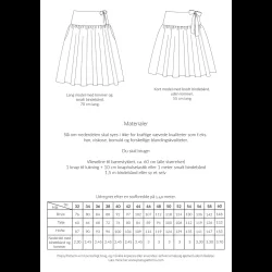 Sl� om nederdel med lommer 1056