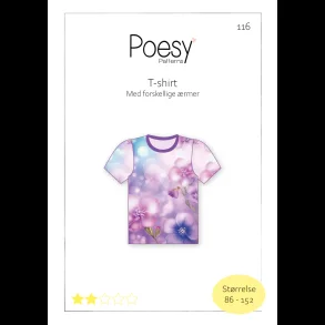 T-shirt med forskellige rmer 116