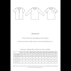 T-shirt med korte og lange rmer 127