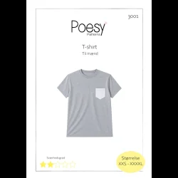 T-shirt til m�nd 3001