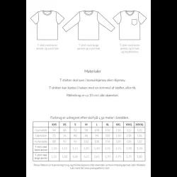 T-shirt til m�nd 3001